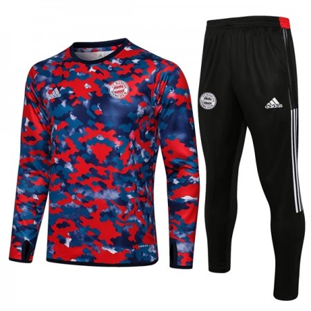 FC Bayern München Trainings Sweatshirt Pak 2021-22 Blauw Rode FC Bayern München Trainings Sweatshirt Pak 2021-22 Blauw Rode
